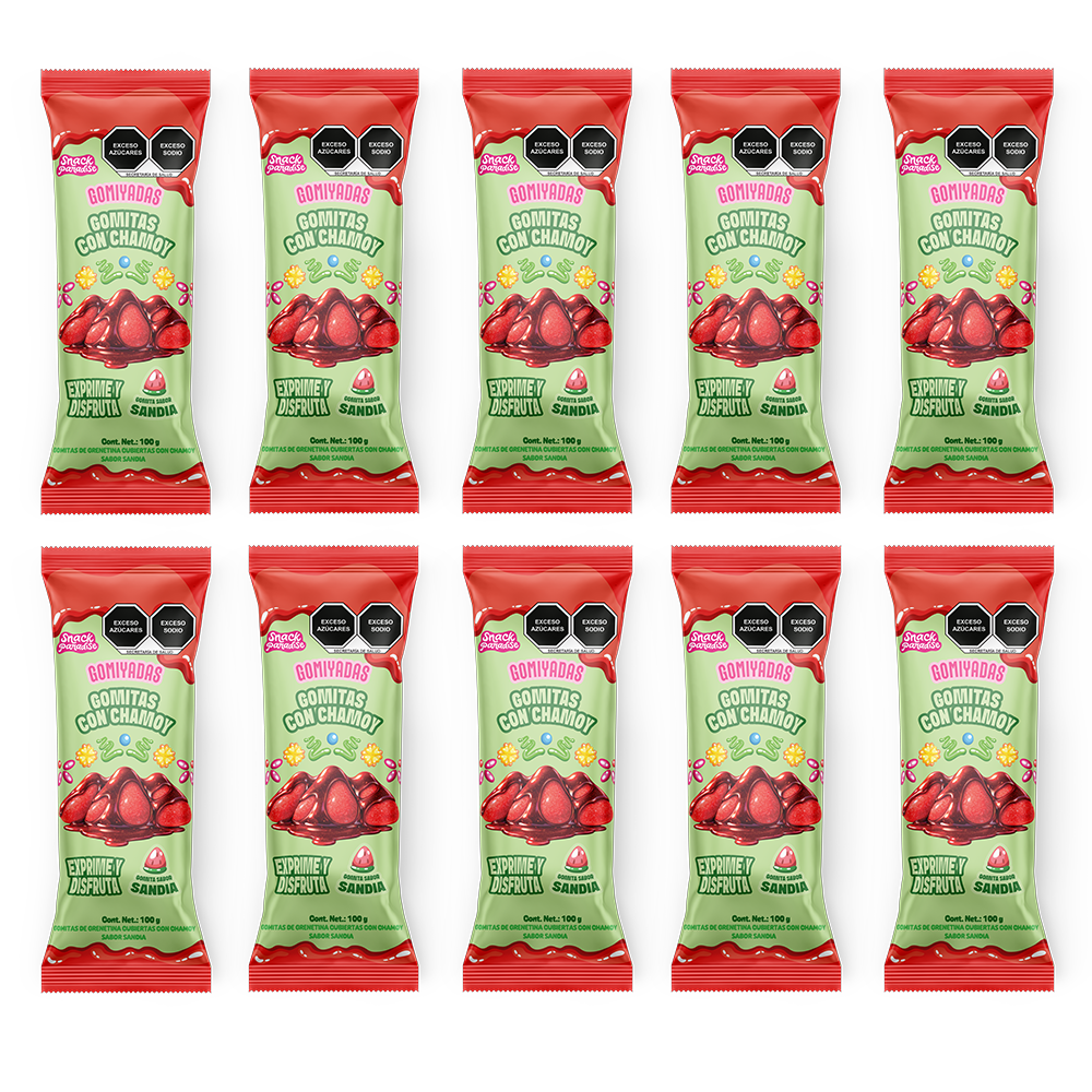 Gomiyadas | Caja Display con 10 Bolsa