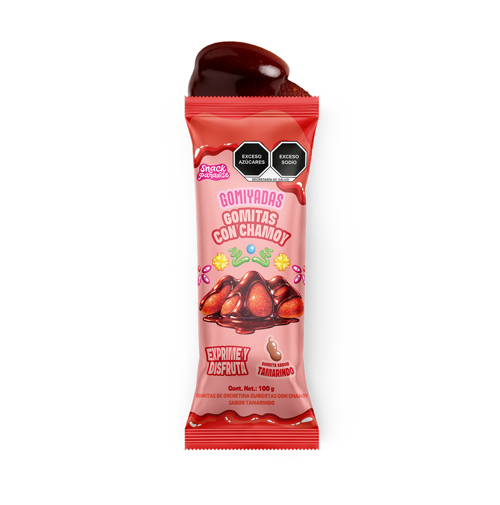 Gomiyada 4PACK | Gummies drowned in Chamoy
