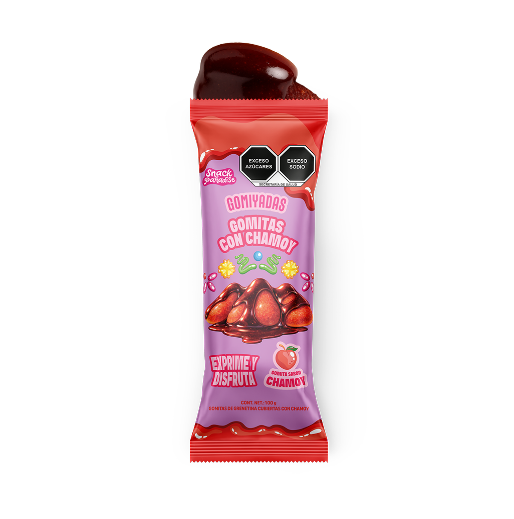 Gomiyada 4PACK | Gummies drowned in Chamoy