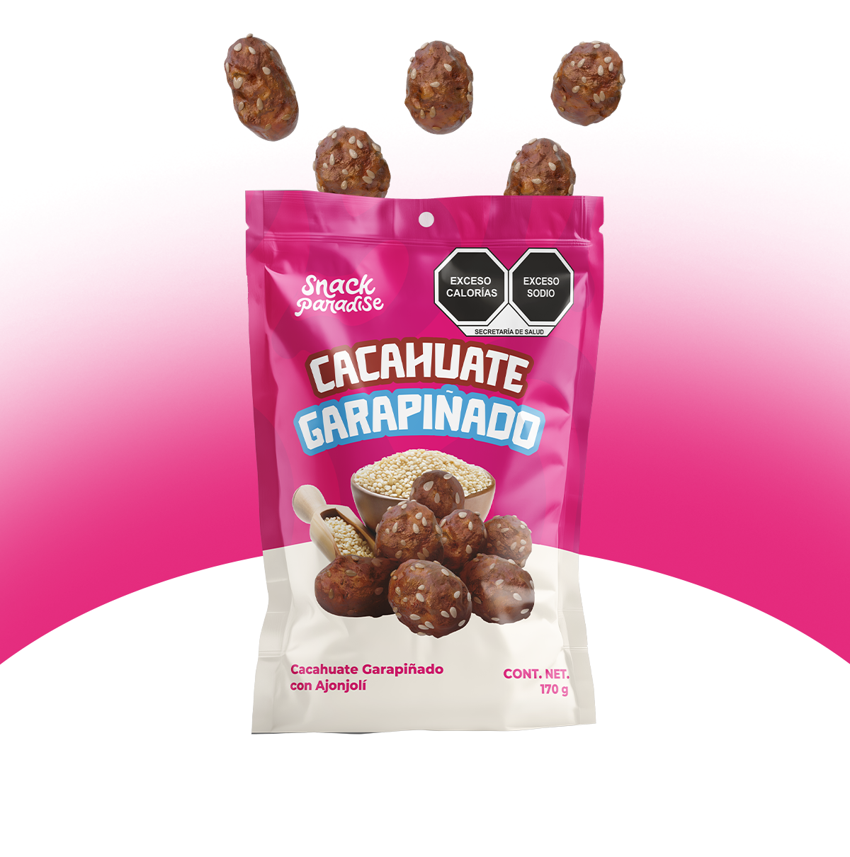 Cacahuate garapiñado